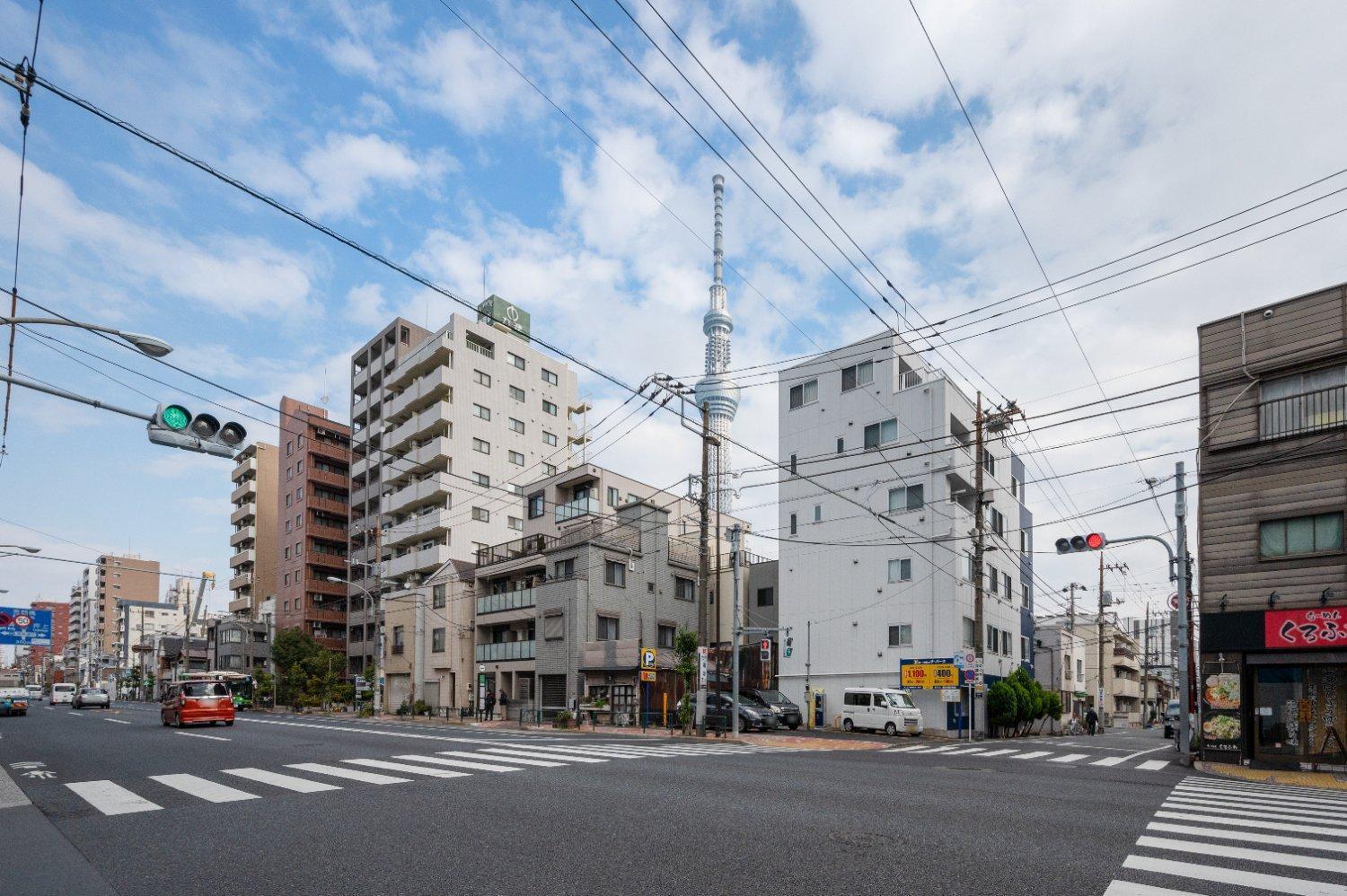 東京都Park Axis Azumabashiアパートメント エクステリア 写真